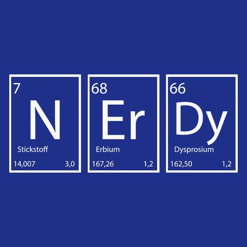 Nerdy Nerd Sayings Elements