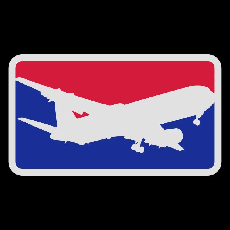 sport logo rot blau pilot hobbypilot flugzeug
