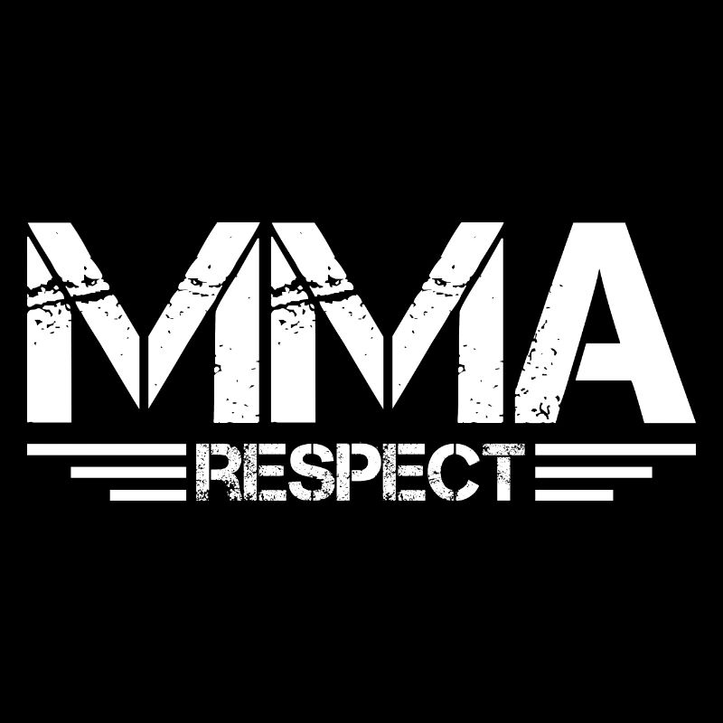 MMA Respect Martial Arts Fighter Icon Logo Équipe