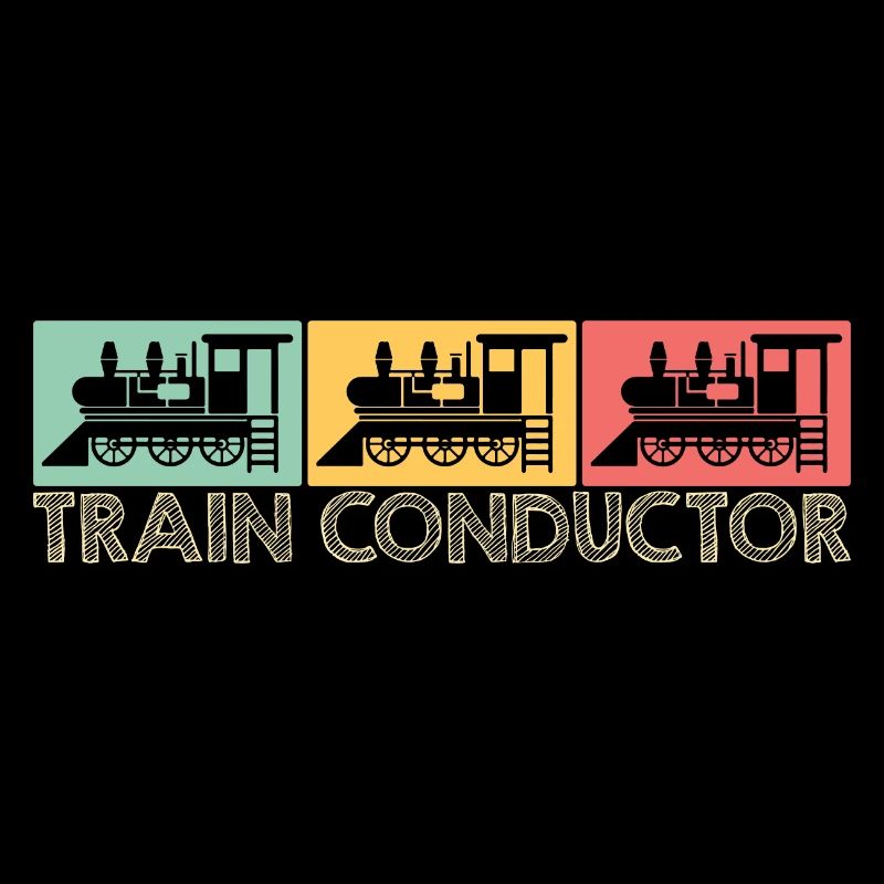 Train Conductor- Lokomotive - Lokführer geschenke