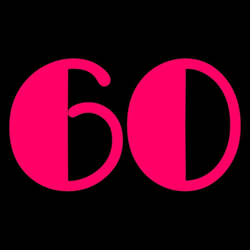 60 ANS. 60e ANNIVERSAIRE. ANNIVERSAIRE 60 ANS