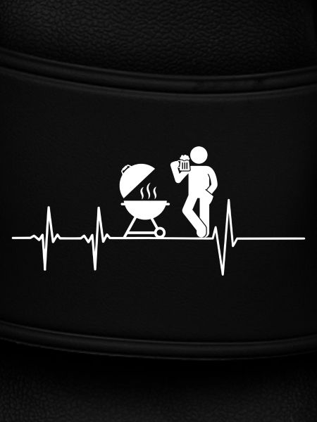 Heartbeat Grillshirt Mann