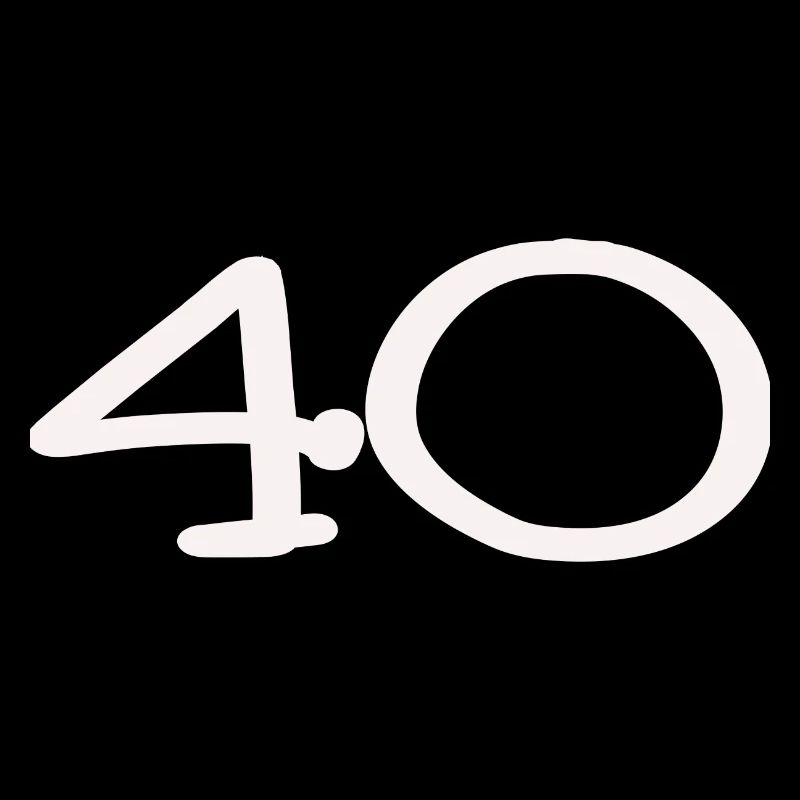 40. 40 ANS. 40e ANNIVERSAIRE. ANNIVERSAIRE 40 ANS.