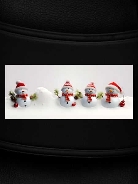 Weihnachts-Schneemann