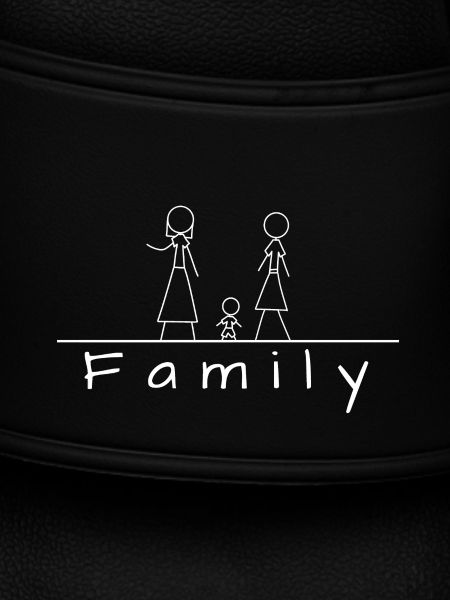 Stick figure family