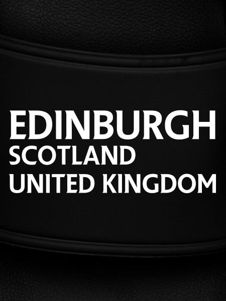 Edinburgh – Schottland Textdesign