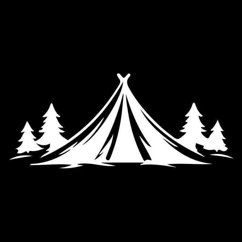 Camping Tent Nature Icon