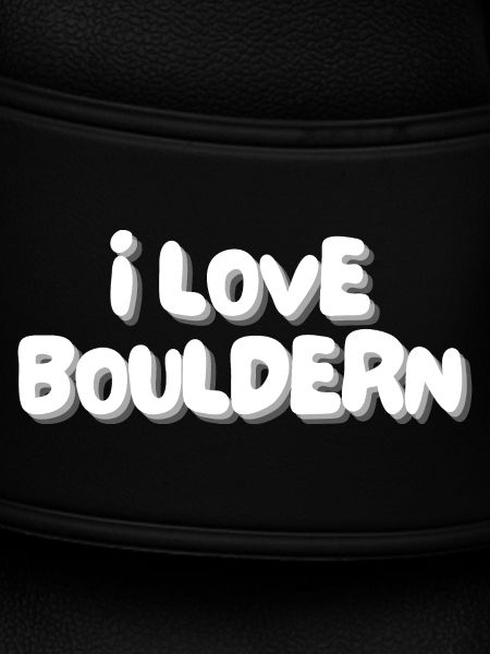 Ich liebe Bouldern