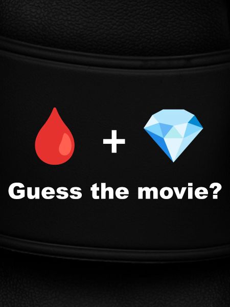 Bluttropfen und Diamant