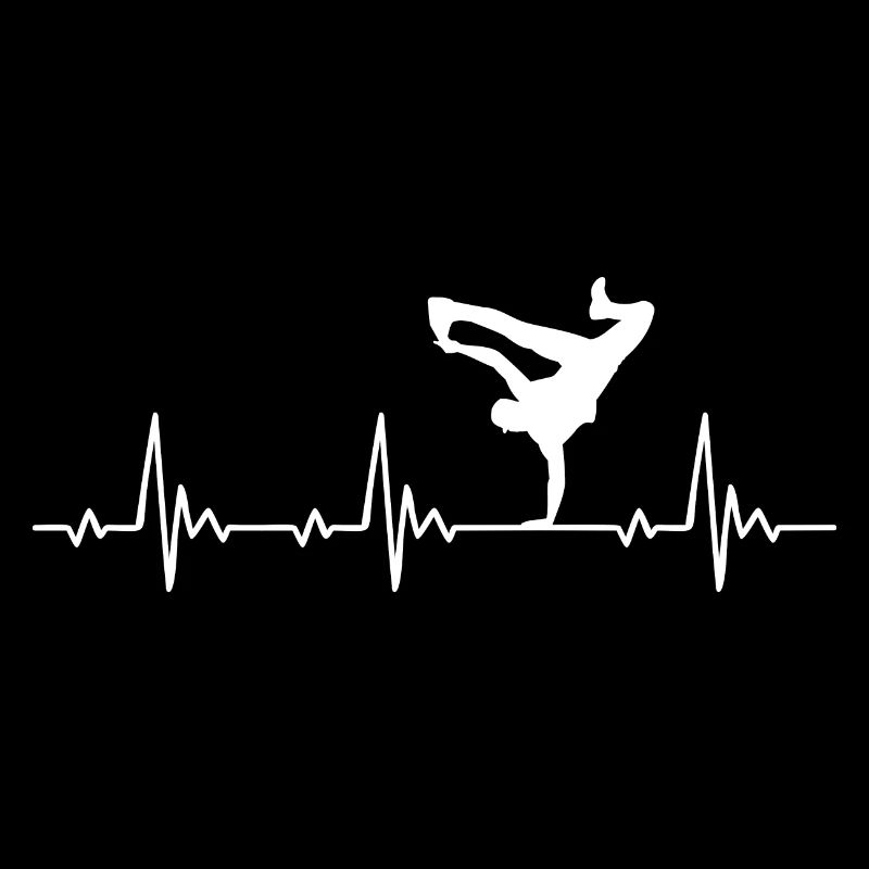Streetdance breakdance heartbeat frequency pulse