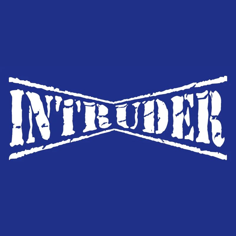 intruder hacker intruder clan sticker computer