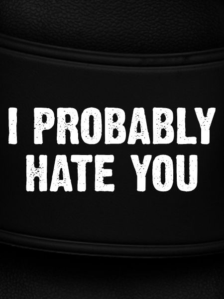 I Probably Hate You