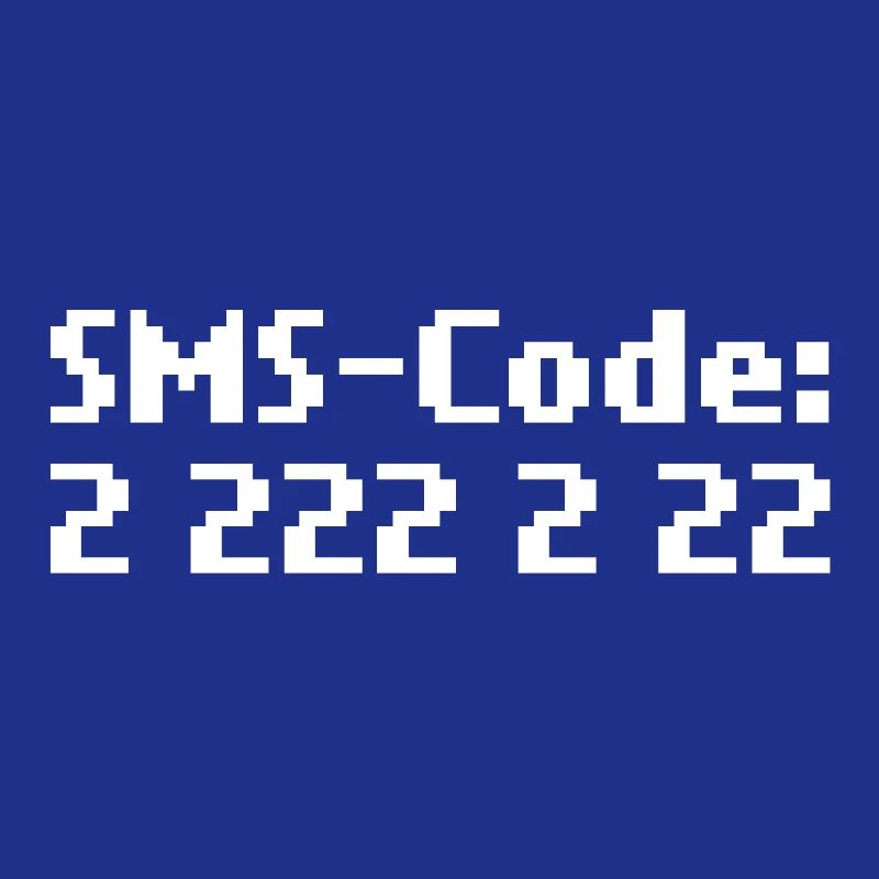 sms-code 2 222 2 22