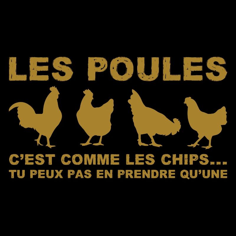 les poules c'est comme les chips