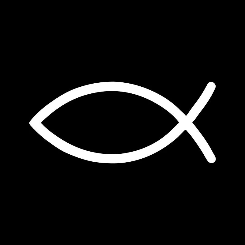 Poisson Jésus chrétien