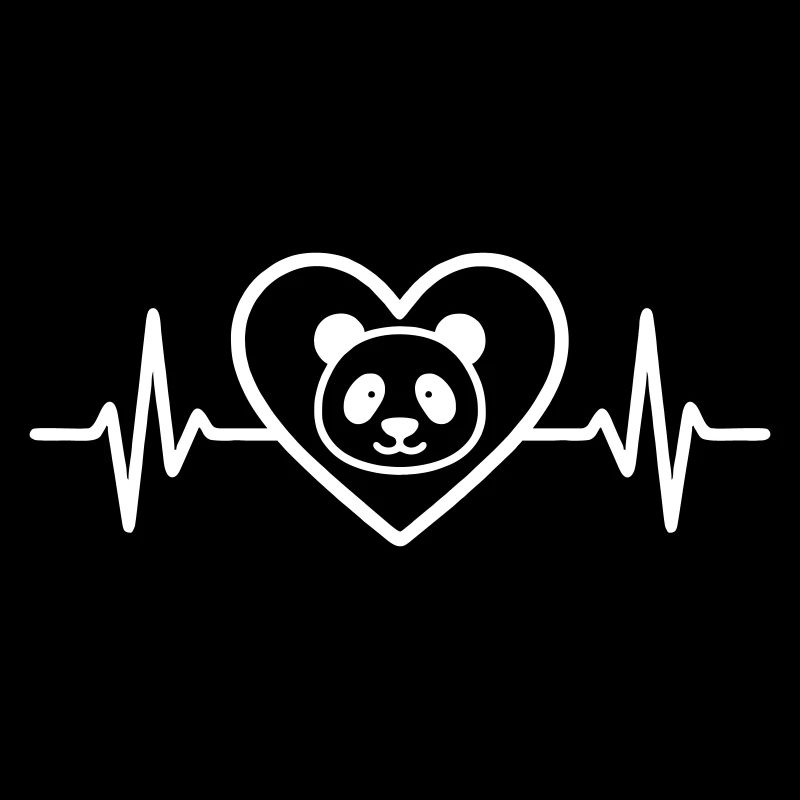 Panda-Herz