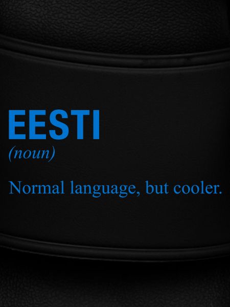 Estonian language Estonia
