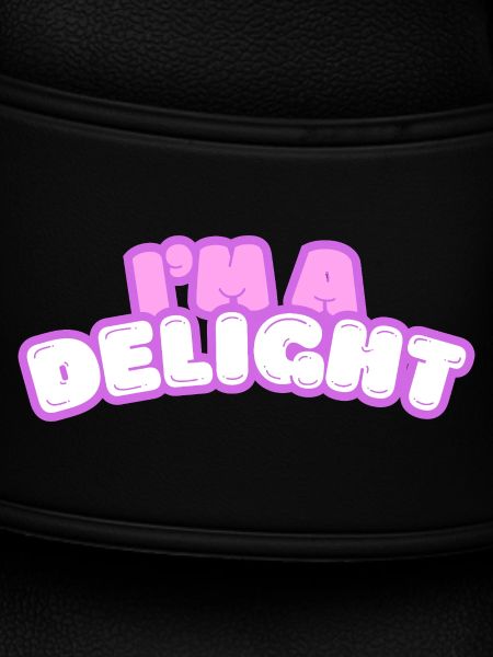 Im Delight Bubble Text