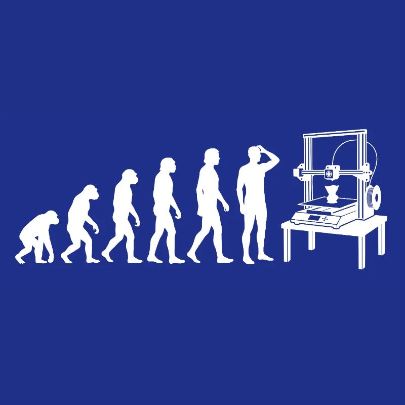 3D Printing Evolution – From Monkey to Maker