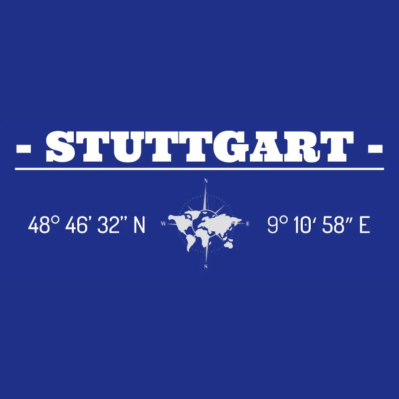 Coordinates Stuttgart