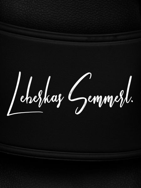 Leberkas Semmerl – Dialekt Spruch Design