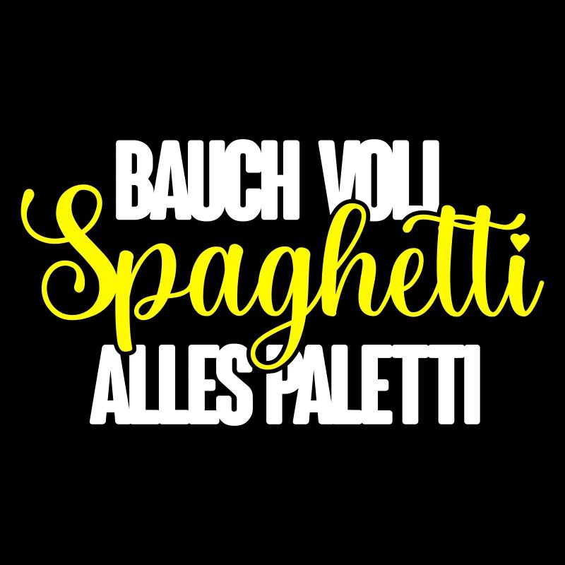 Ventre plein de spaghettis tous paletti