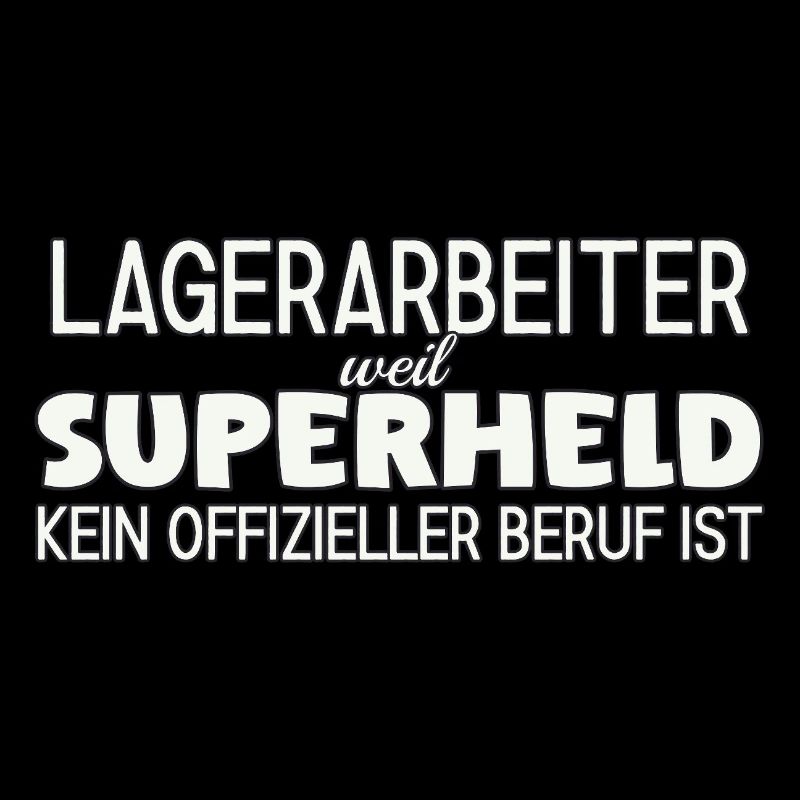 Lagerarbeiter Superheld