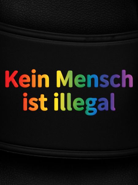 Kein Mensch ist illegal Regenbogen