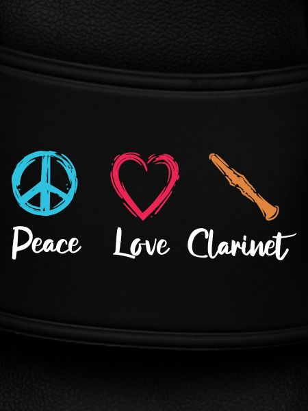 Frieden Liebe Klarinette