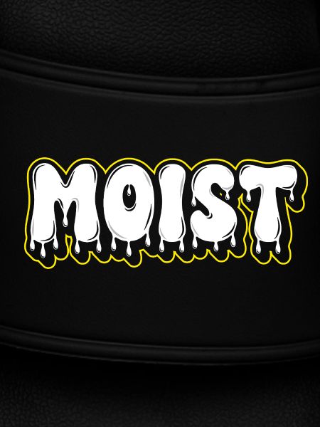 Moist Fat Font Wortzeichen
