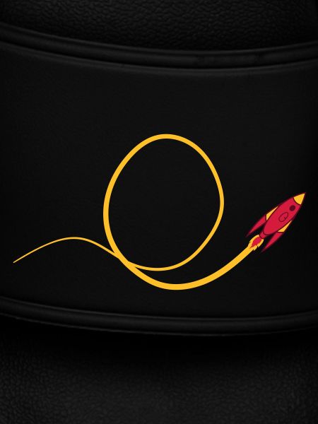 Looping flying rocket