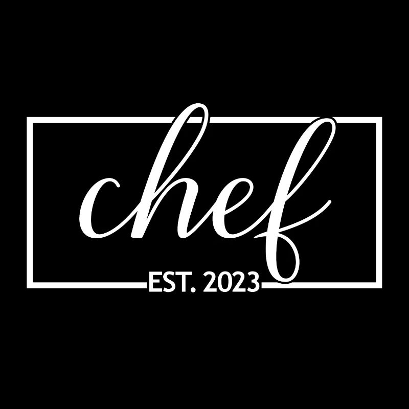 Chef Est. 2023 Absolvent Koch Culinary Art Student