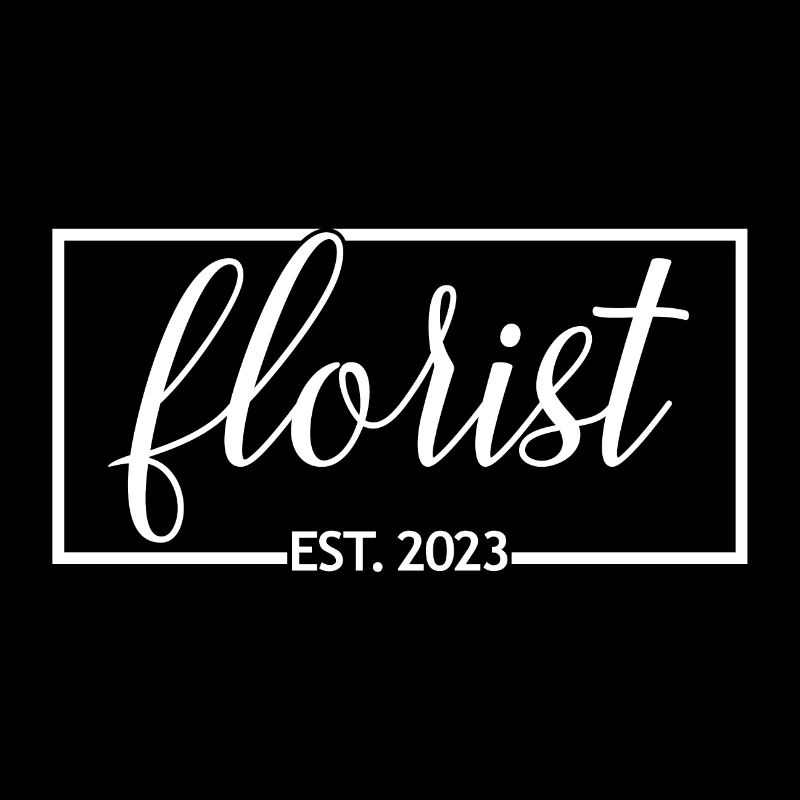 Florist Est. 2023 Graduate Florist Student Geschenk