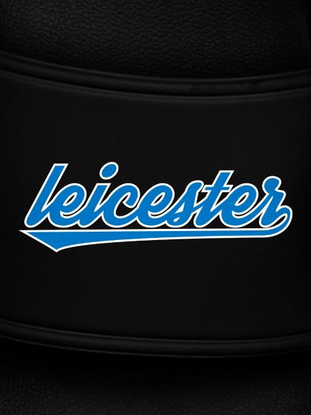 Leicester Blau Script Design