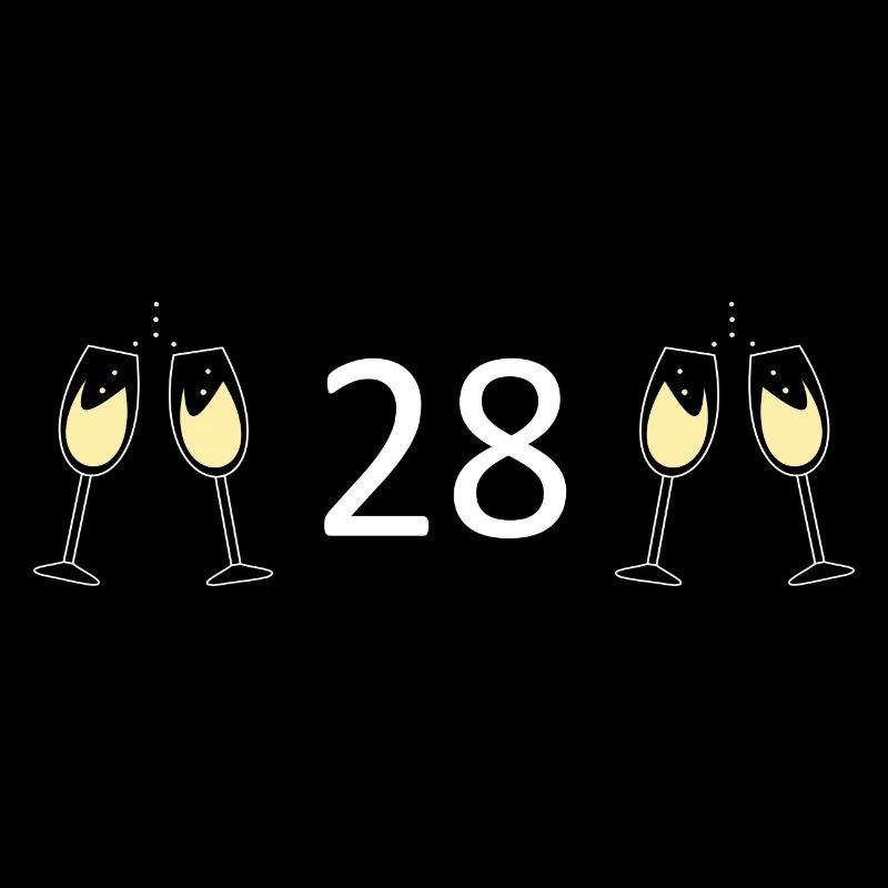 28e anniversaire 28 ans 28 ans numéro 28