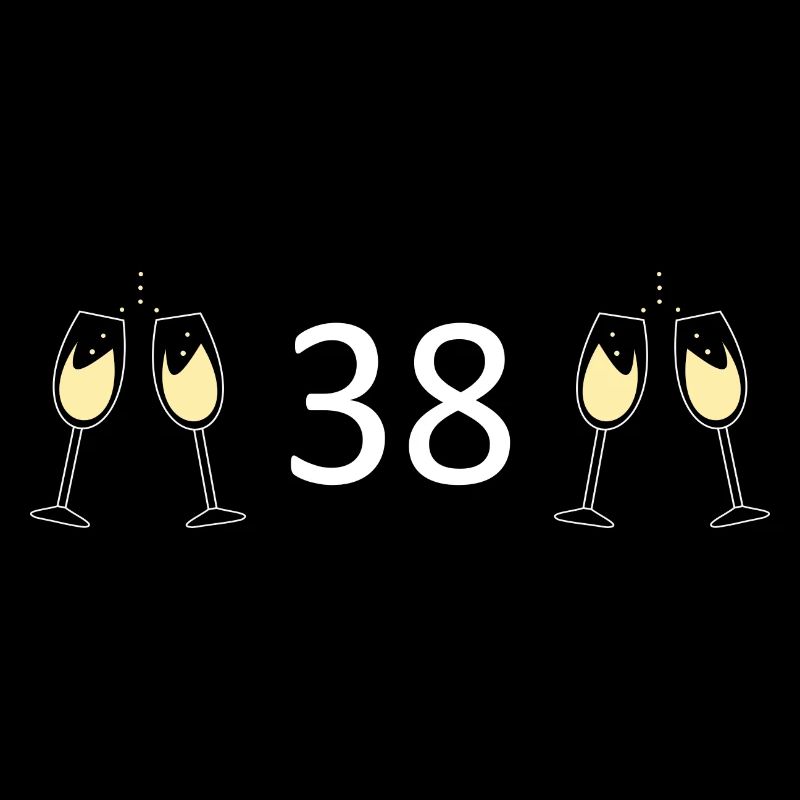 38e anniversaire 38 ans 38 ans numéro 38