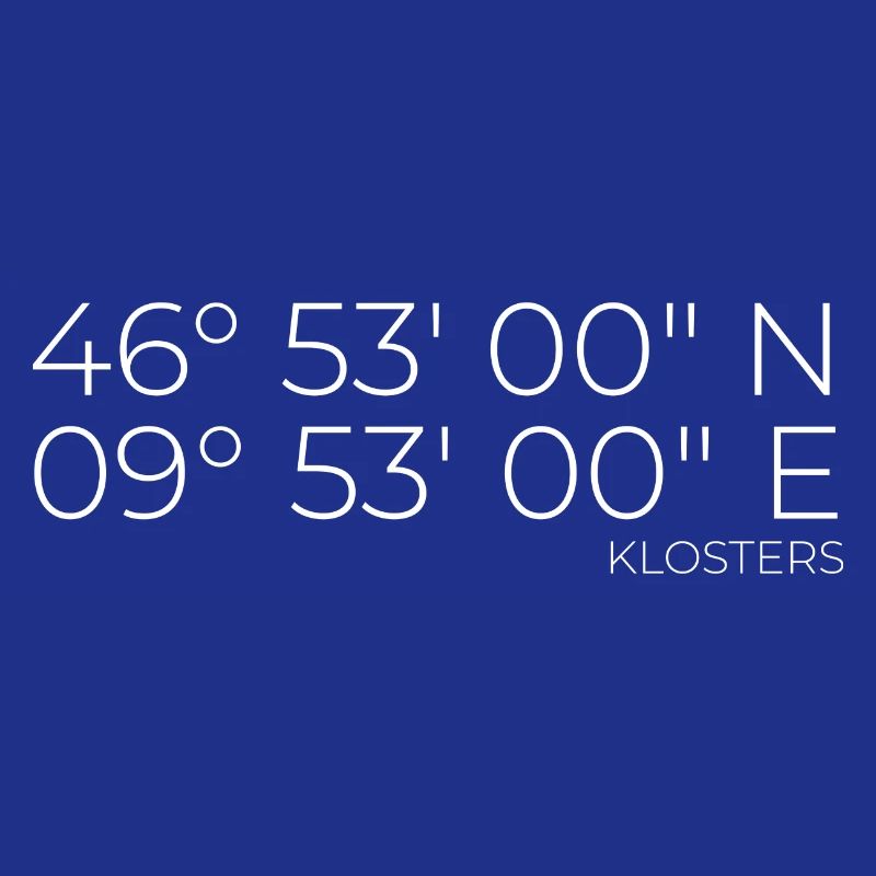 Coordinates Klosters, Graubünden, Switzerland