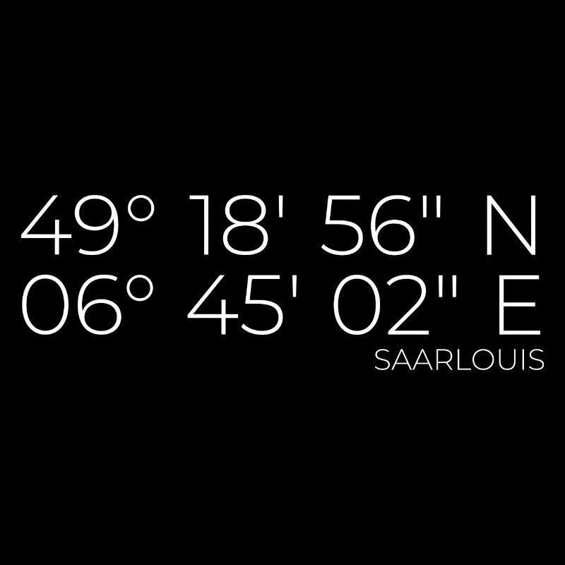 Coordinates Saarlouis