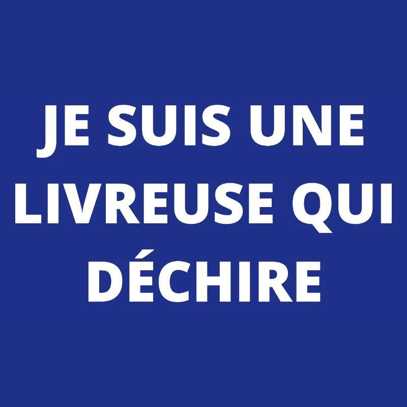 Ich bin ein rockiges Liefermädchen