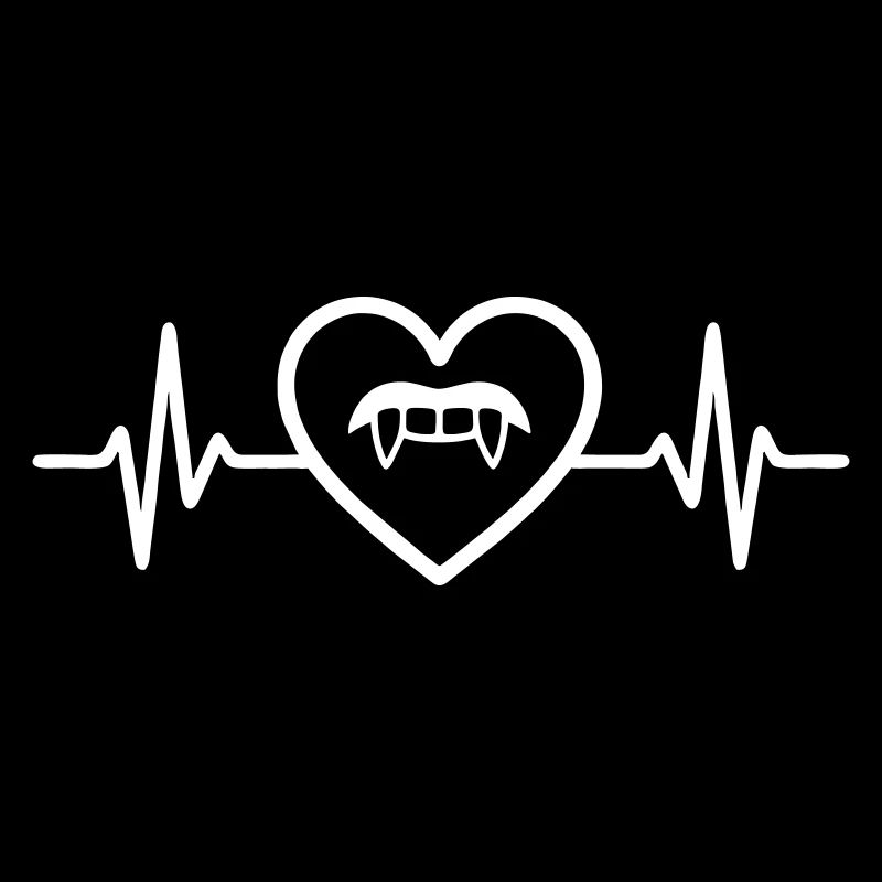 Vampire Halloween Heart