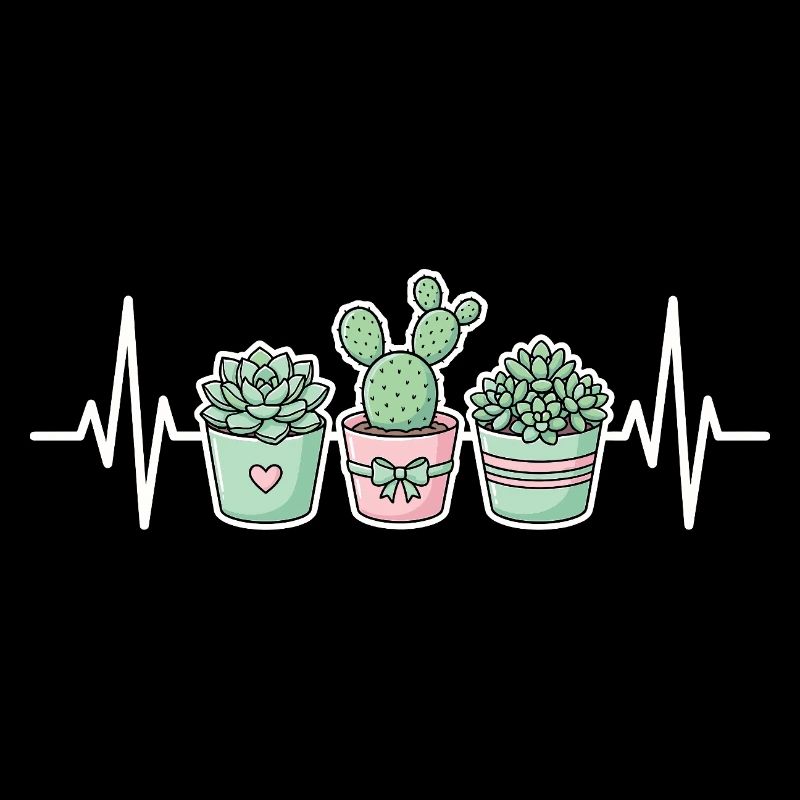 Plant Heartbeat Succulent Cactus