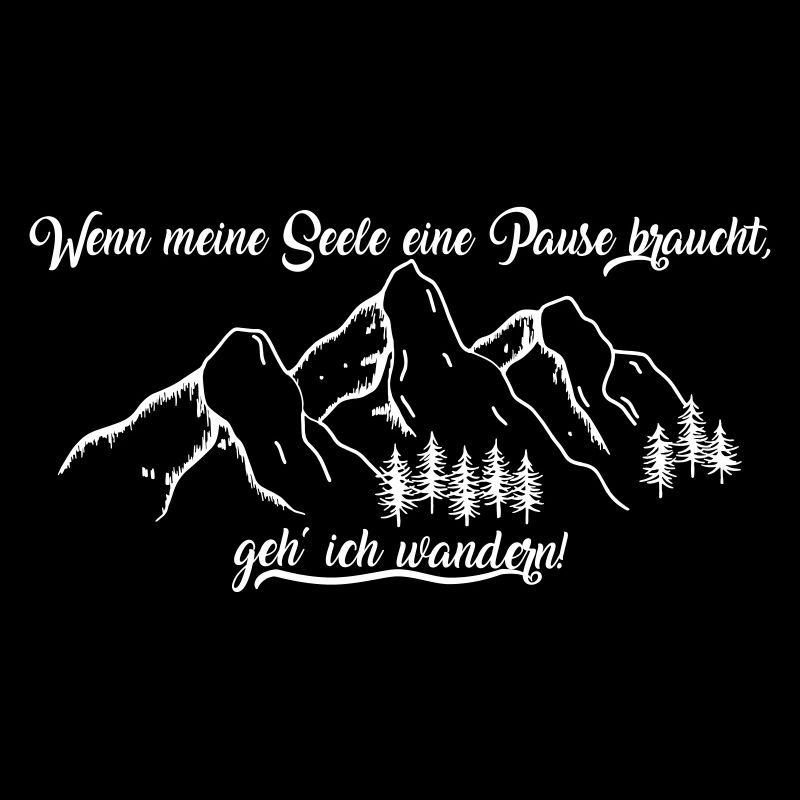 Wandern Wanderer Auszeit Seele Pause Spruch