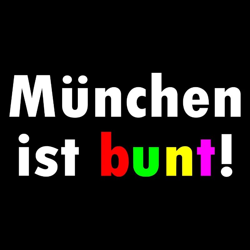 München ist bunt