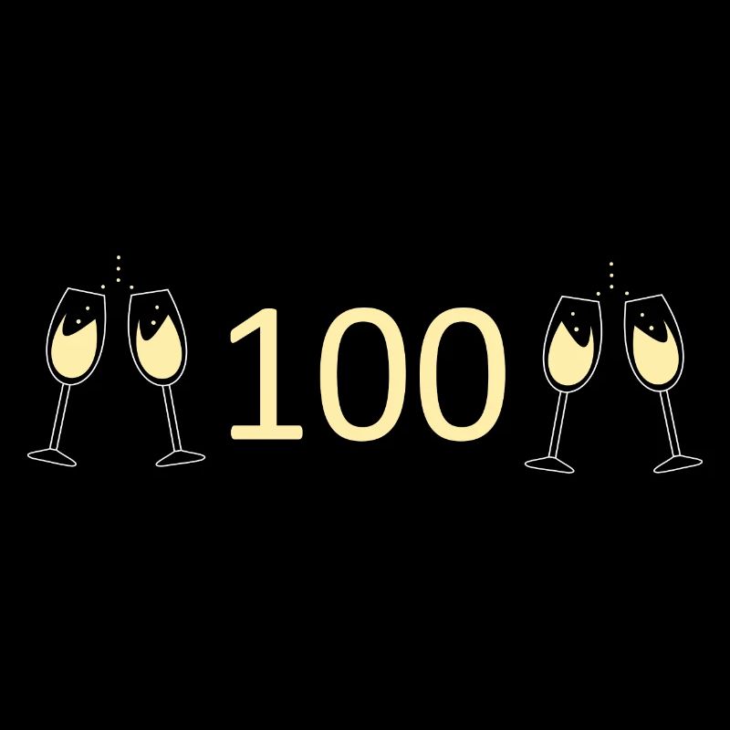 100e anniversaire 100e anniversaire 100 numéro 100