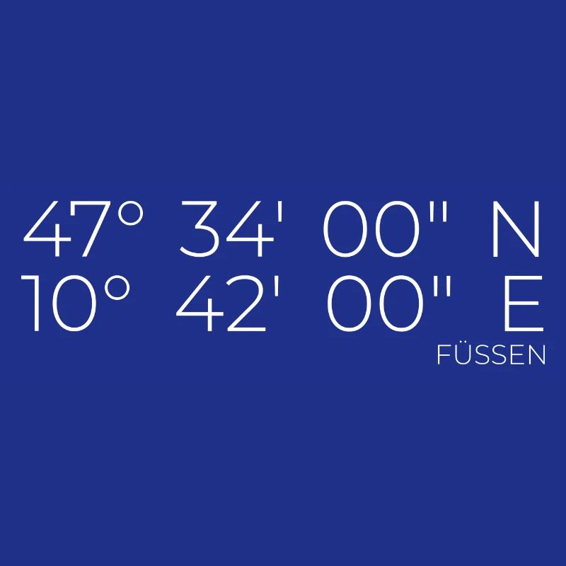 Coordinates Füssen