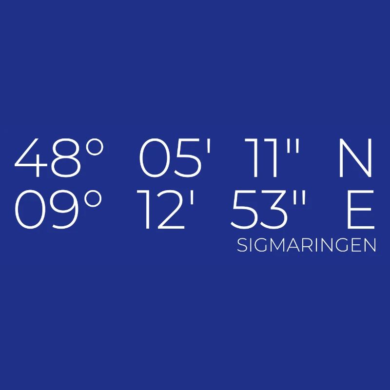 Coordinates Sigmaringen
