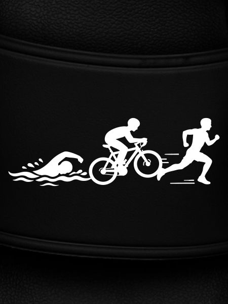 Triathlon Silhouette Sport