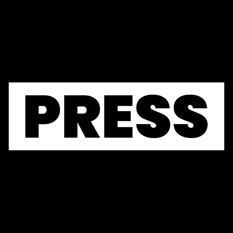 Conception de la presse en disant « PRESS » Journalistes d’information