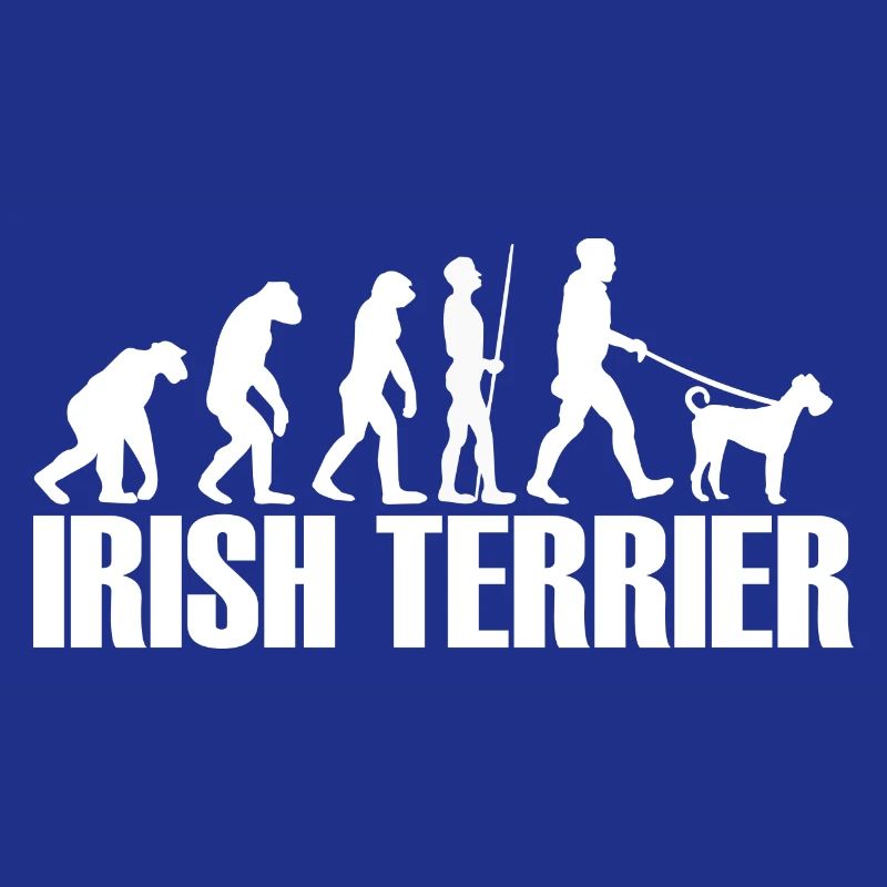 Irish Terrier chien propriétaire de chien Evolution