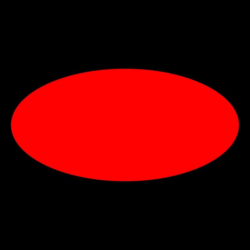 Hintergrund Oval Rot